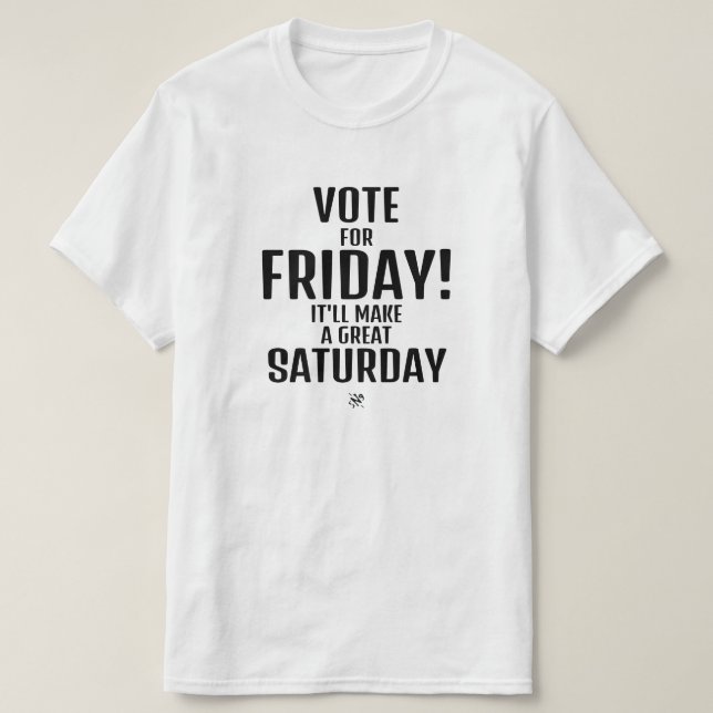 Weekend joke (Friday & Saturday humour) Square Sti T-Shirt (Design Front)