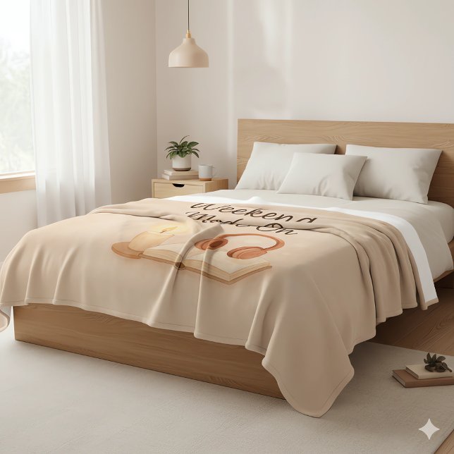 Weekend mode on Fleece Blanket (Creator Uploaded)