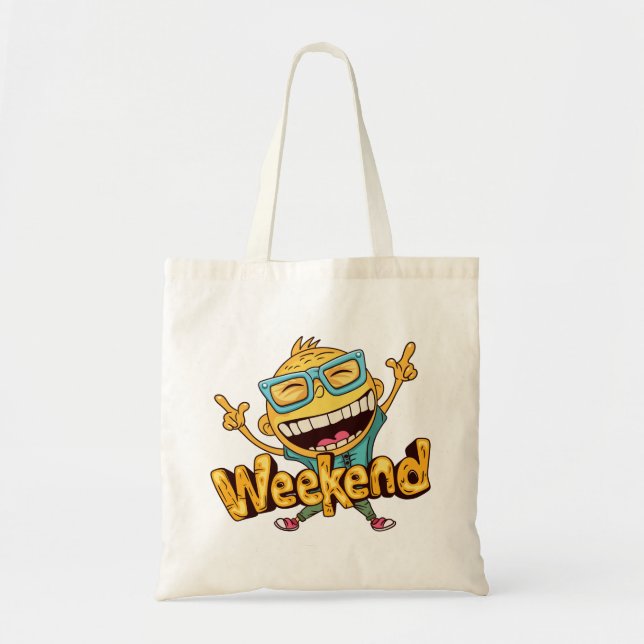 Weekend Tote Bag: Stylish and Versatile Bag (Front)