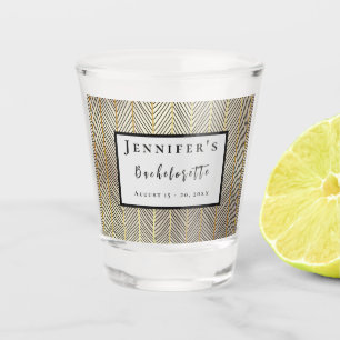 Weekend Trip Personalised Bachelorette Party Shot Shot Glass