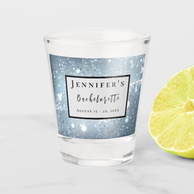 Weekend Trip Personalised Bachelorette Party Shot Shot Glass (Front)