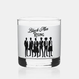 Weekend Whiskey Glass for African American Men