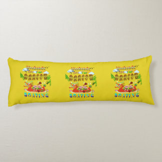 Weekends Are For Dragon Boating Body Cushion