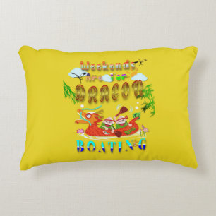 Weekends Are For Dragon Boating Decorative Cushion