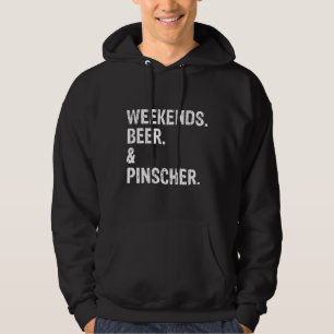 Weekends Beer And Doberman Pinscher Cool Hoodie