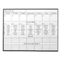 Weekly Emotion Calendar V2 - Personalise