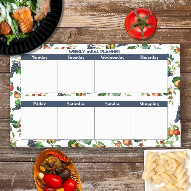Weekly Meal Planner Post-it Notes (Creator Uploaded)
