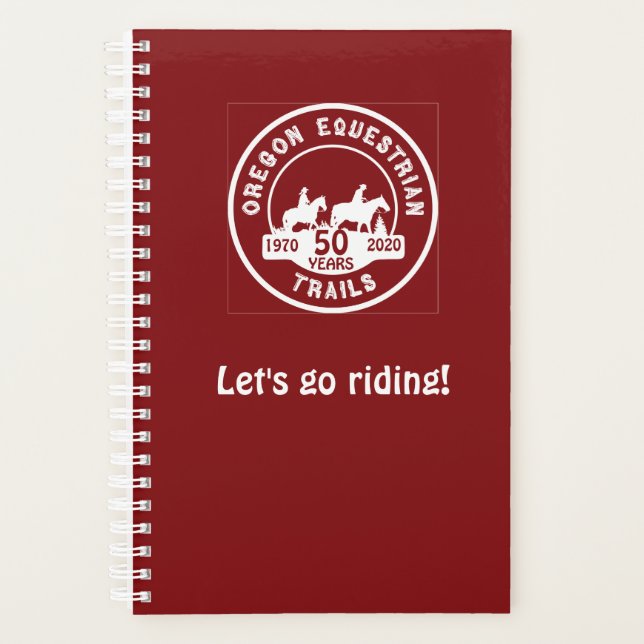 Weekly/Monthly Ride and Work Party Planner (Front)