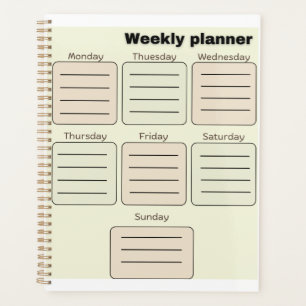 weekly planner