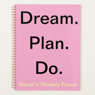Weekly Planner for Women – Custom Motivational