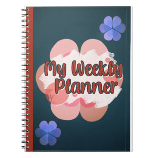 weekly planner  notebook