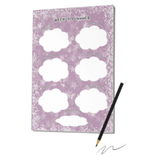 Weekly planner  notepad