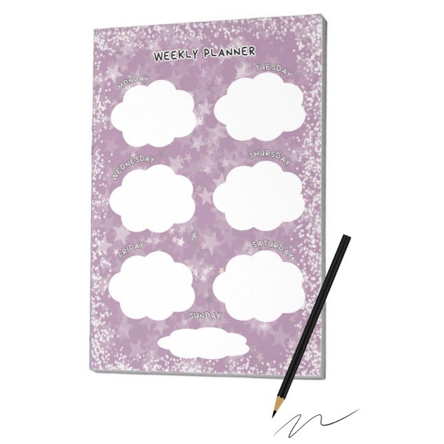 Weekly planner  notepad (Creator Uploaded)