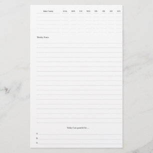 Weekly Planner Pagew