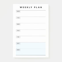 Weekly Study Planner