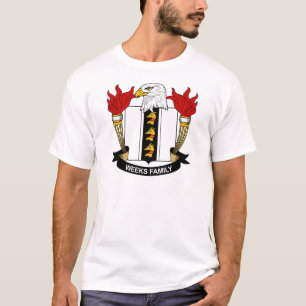 Weeks Family Crest T-Shirt