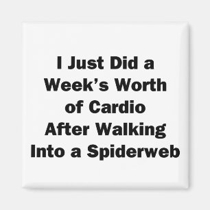 Week's Worth of Cardio Magnet