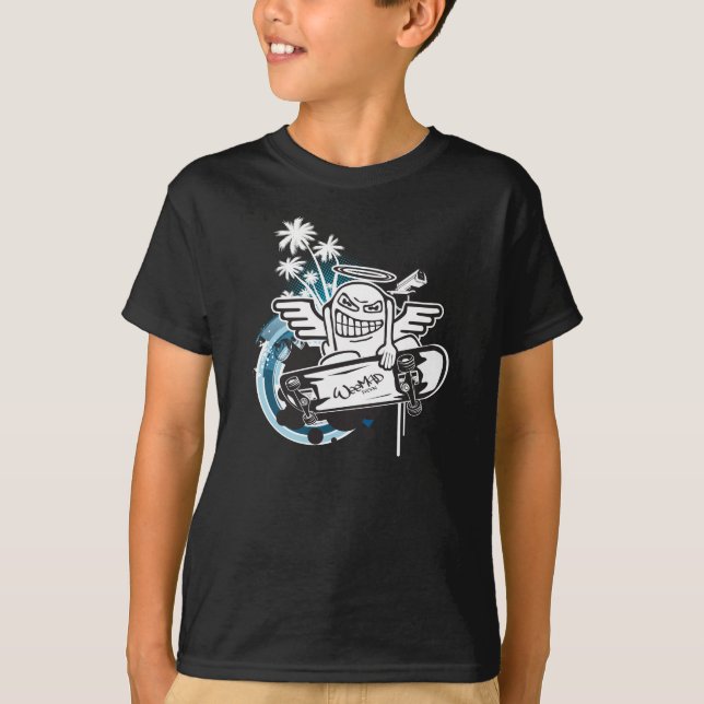 WeeMad Angel Skater T-shirt (Front)