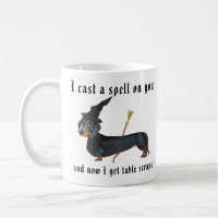 Weencraft Dachshund Witch Funny