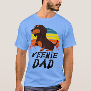 Weenie Dad Dachshund Papa Dog Lover T-Shirt