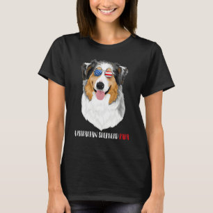Weenie Papa Australian Shepherd Dad Dog T-Shirt