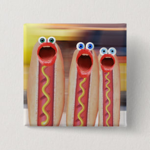 Weenie People 15 Cm Square Badge