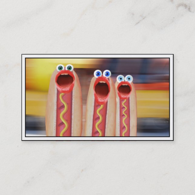 Weenie People Business Card (Front)