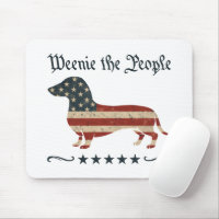 Weenie The People Dachshund 4th Of July