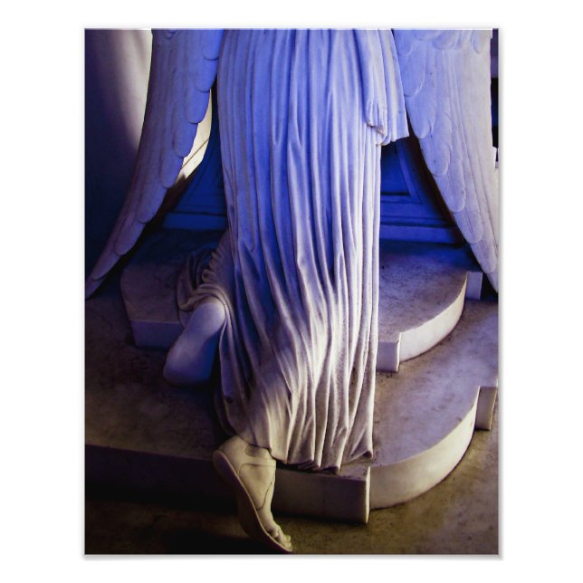 Weeping Angel statue Photo Print (Front)