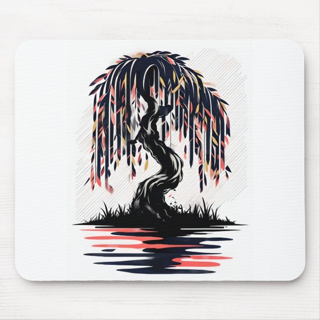 Weeping Fire Mouse Mat (Front)