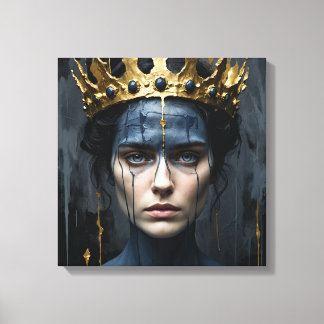 Weeping Queen Canvas Print