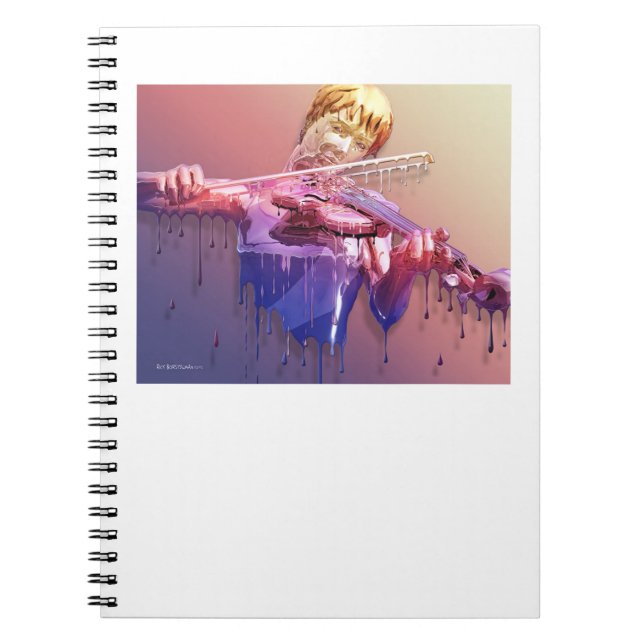 Weeping Violin notebook (Front)