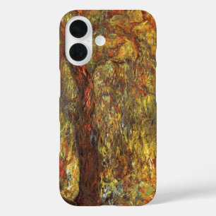 Weeping Willow by Claude Monet, Vintage Fine Art iPhone 16 Case