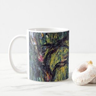 Weeping Willow by Claude Monet, Vintage Fine Art Coffee Mug