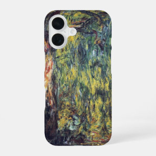 Weeping Willow by Claude Monet, Vintage Fine Art iPhone 16 Case
