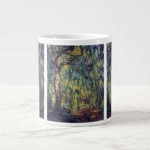 Weeping Willow by Claude Monet, Vintage Fine Art Large Coffee Mug