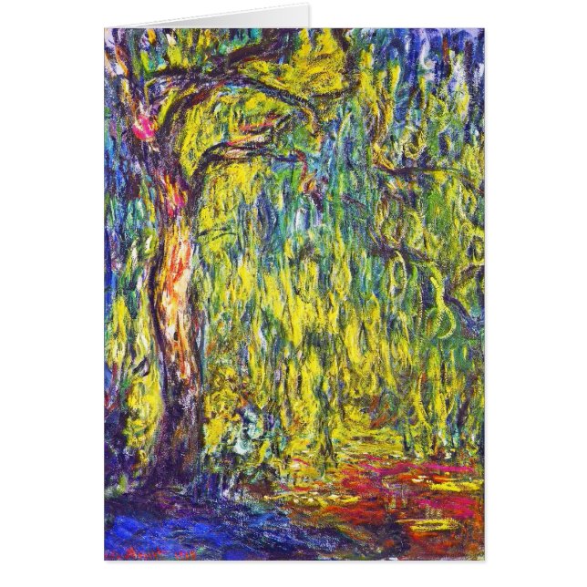 Weeping Willow Claude Monet (Front)