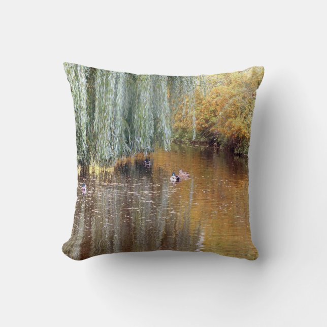 Weeping Willow Reflection Cushion (Front)