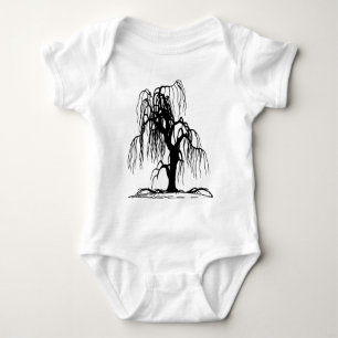 Weeping Willow Tree Baby Bodysuit