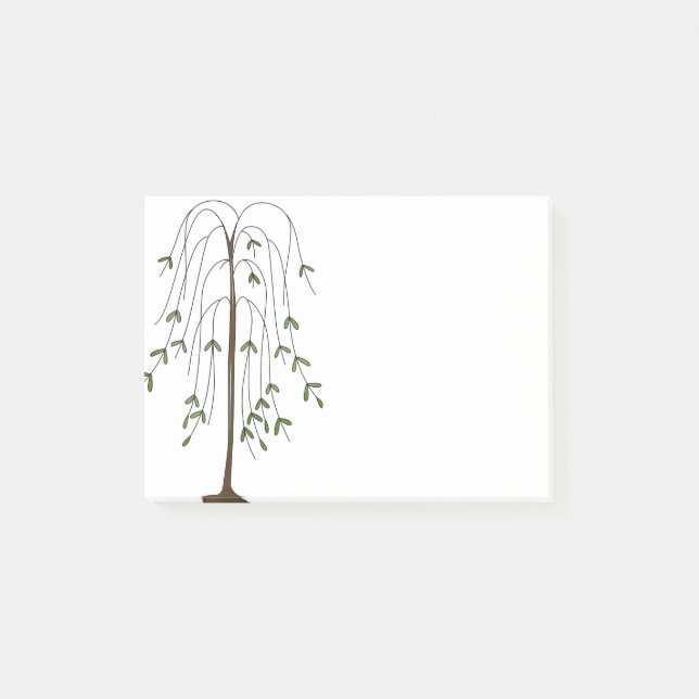 Weeping Willow Tree country prim Post-it Notes (Front)