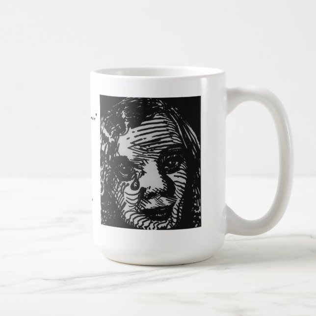 "Weeping Woman" Coffee Mug (Right)