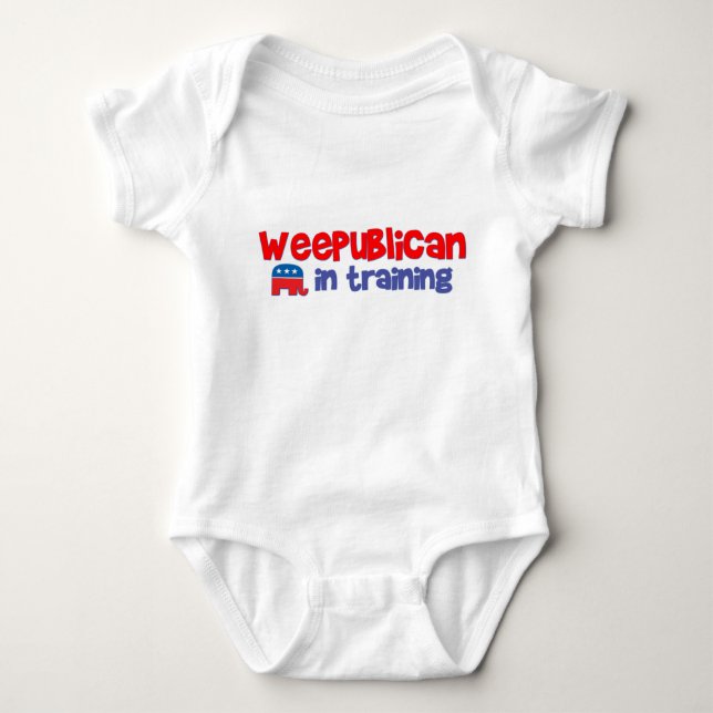 WeePublican in Training Baby Bodysuit (Front)