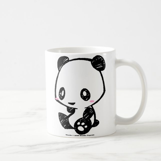 Weetle Panda Coffee Mug (Right)