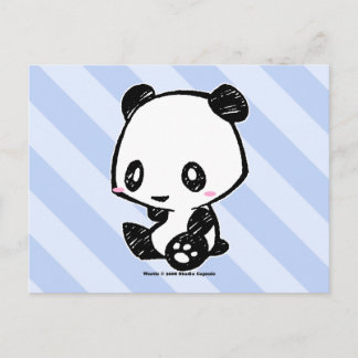 Weetle Panda Postcard