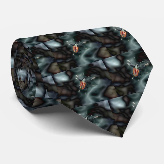Weevil Beetle Insect Bug Tie (Rolled)