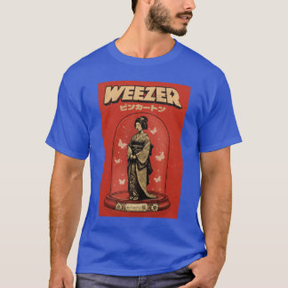 Weezer Pinkerton Butterfly song Vintage Japanese r T-Shirt