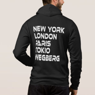 Wegberg New York London Tokio Paris Hoddie Hoodie