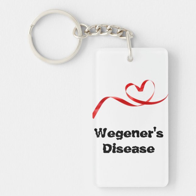 Wegener's Awareness, Find a Cure Key Ring (Front)