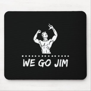 Wegojim Gym Bro Culture Workout Clic Pump Cover Te Mouse Mat