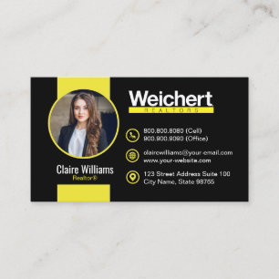 Weichert Realtors Awesome Business Card